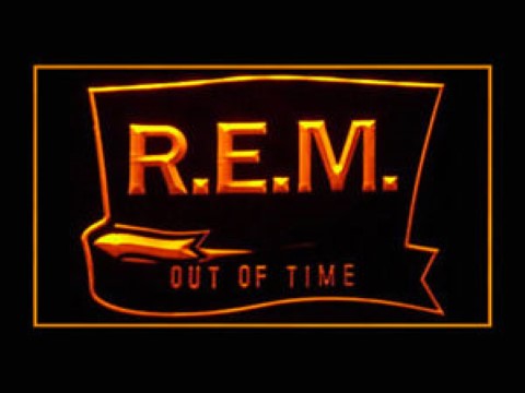 R.E.M. Out Of Time LED Neon Sign